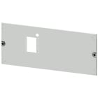 SIEMENS - mostrina copriforo 3VA20 (100A), 3VA21 (160A), 3VA22 (250A), a 4 poli, modulo inseribile, azionamento: direttamente, comando a motore, RCD: senza, ...