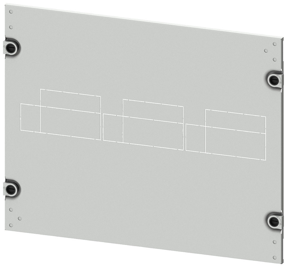 SIEMENS - mostrina copriforo 3VA12 (250A), a 4 poli, installazione fissa, tecnica ad innesto, azionamento: direttamente, comando rotativo frontale, comando a... 8PQ20408BA24