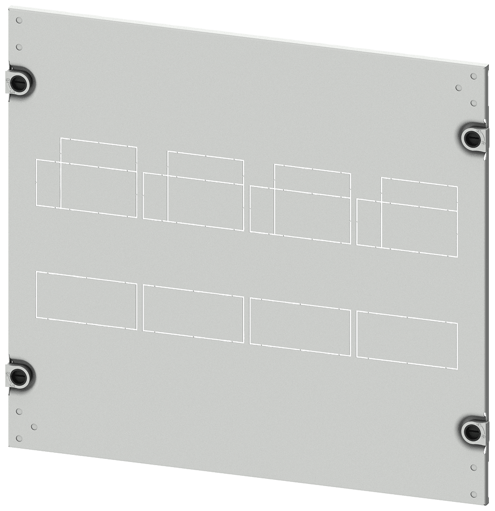 SIEMENS - mostrina copriforo 3VA11 (160A), a 4 poli, installazione fissa, azionamento: direttamente, comando rotativo frontale, comando a motore, RCD: con; A...