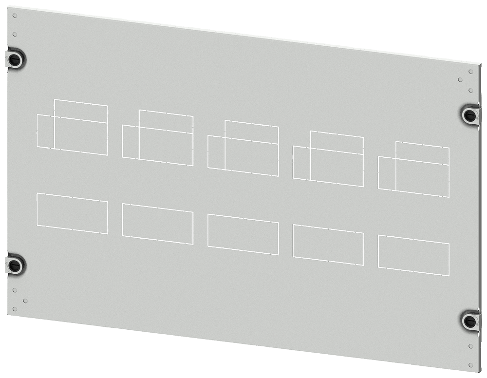 SIEMENS - mostrina copriforo 3VA11 (160A), a 4 poli, installazione fissa, azionamento: direttamente, comando rotativo frontale, comando a motore, RCD: con; A...