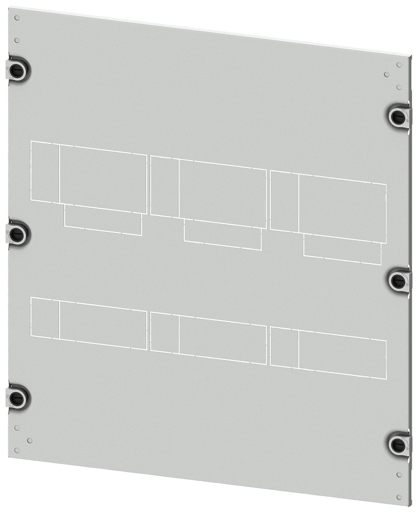 SIEMENS - Copertura 3VA20 (100 A), 3VA21 (160 A), 3VA22 (250 A), 3 poli, 4 poli 8PQ20556BA20