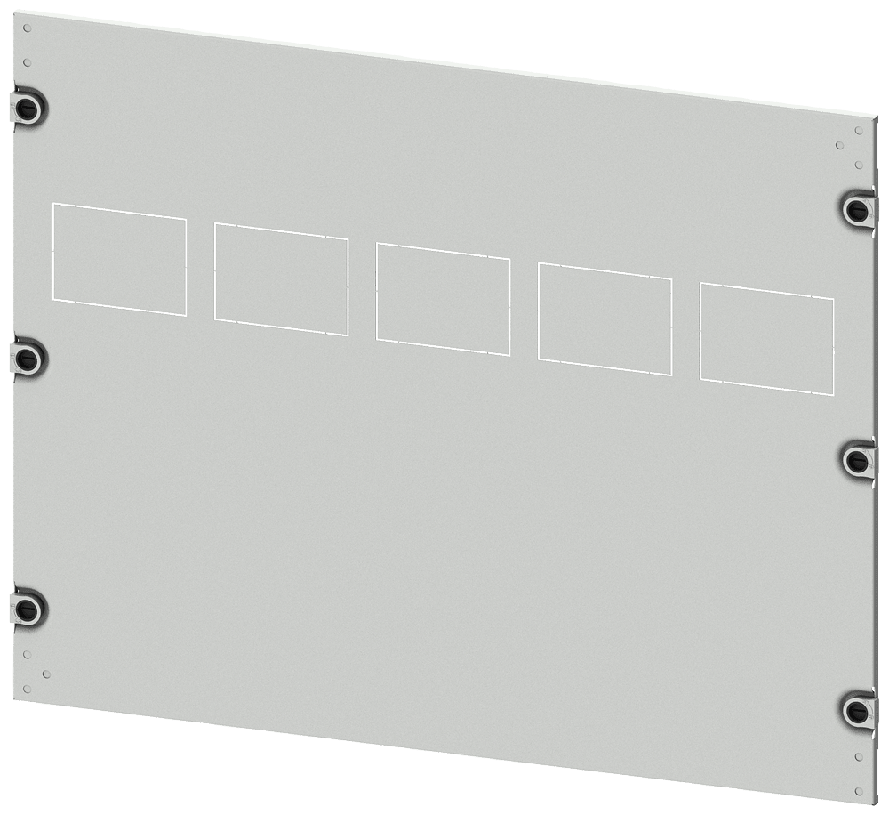 SIEMENS - mostrina copriforo 3VA20 (100A), 3VA21 (160A), 3VA22 (250A), a 3 poli, installazione fissa, azionamento: comando a motore, RCD: con; A: 550mm, La: ...