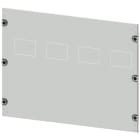 SIEMENS - mostrina copriforo 3VA20 (100A), 3VA21 (160A), 3VA22 (250A), a 4 poli, installazione fissa, azionamento: comando a motore, RCD: con; A: 550mm, La: ...