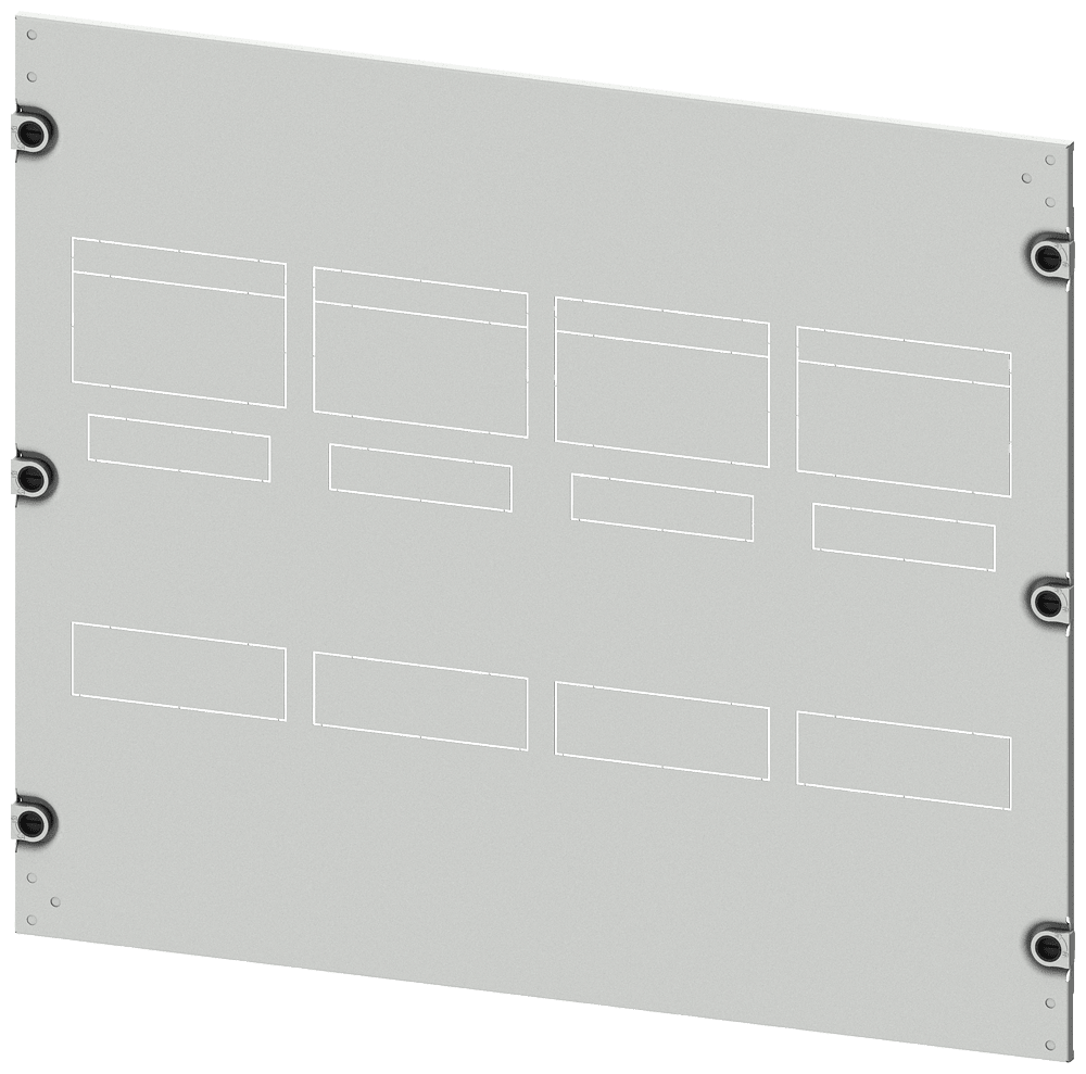 SIEMENS - mostrina copriforo 3VA23 (400A), 3VA24 (630A), a 3 poli, installazione fissa, azionamento: direttamente, comando rotativo frontale, comando a motor...