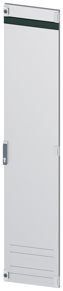 SIEMENS - Porta, IP40, La: 400 mm, leva girevole per profilo semicilindrico