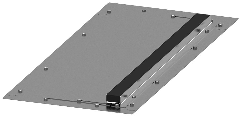 SIEMENS - Tetto IP40 con ingresso cavi La: 850mm P: 400mm 8PQ23004BA15