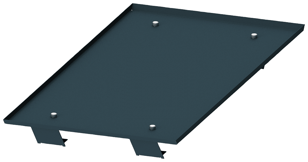 SIEMENS - Piastra del tetto rialzata IPX1, La: 350mm P: 600mm 8PQ23006BA15