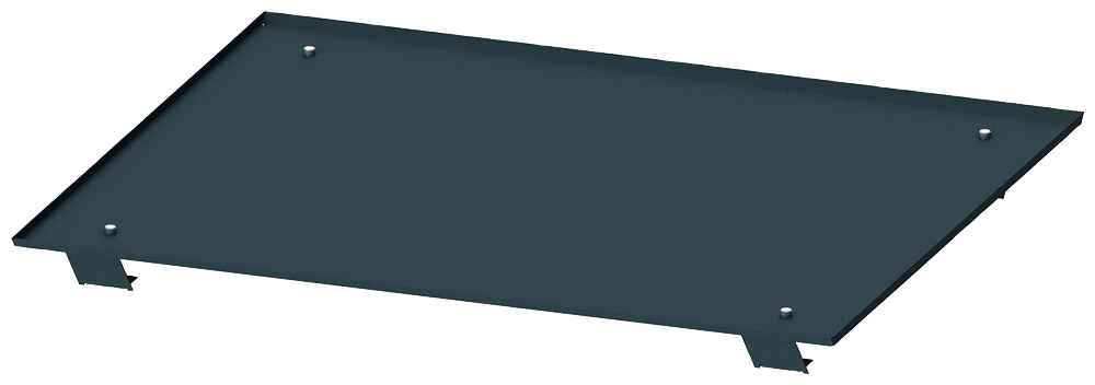 SIEMENS - Piastra del tetto rialzata IPX1, La: 850mm P: 600mm 8PQ23006BA16