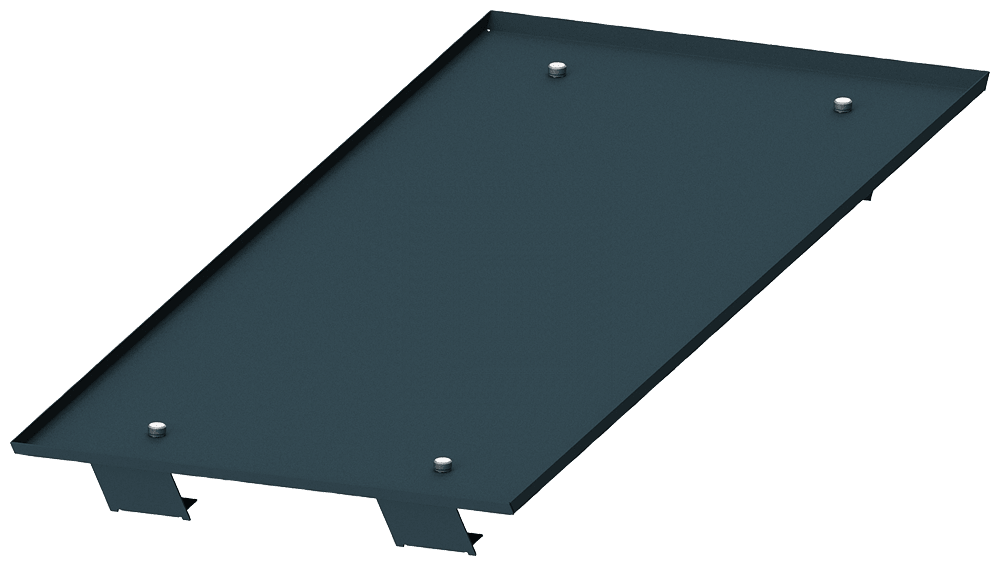 SIEMENS - Piastra del tetto rialzata IPX1, La: 350mm P: 800mm