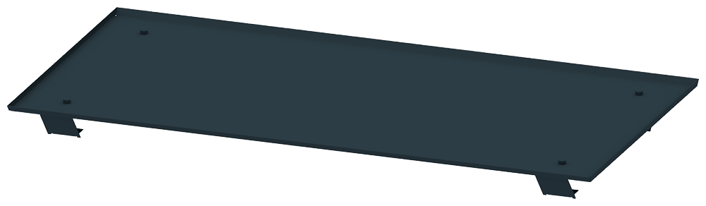 SIEMENS - Piastra del tetto rialzata IPX1, La: 1000mm P: 400mm 8PQ23014BA03