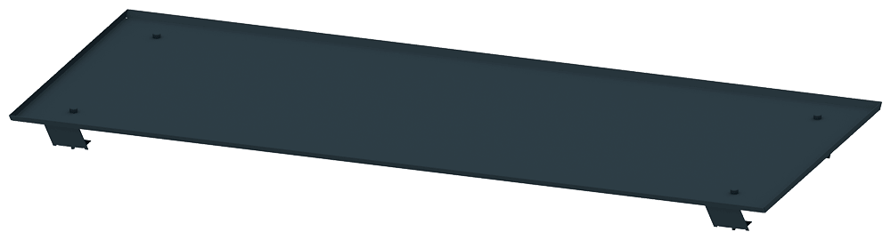 SIEMENS - Piastra del tetto rialzata IPX1, La: 1200mm P: 400mm 8PQ23024BA03