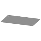 SIEMENS - Tetto IP40, La: 1200mm P: 800mm 8PQ23028BA02