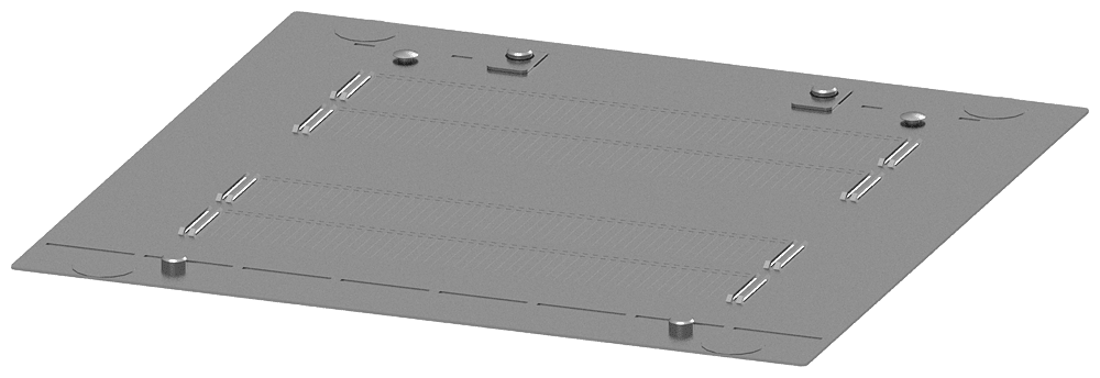 SIEMENS - Tetto IP40, La: 400mm P: 400mm 8PQ23044BA02