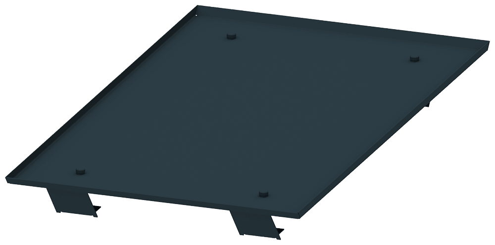 SIEMENS - Piastra del tetto rialzata IPX1, La: 400mm P: 600mm