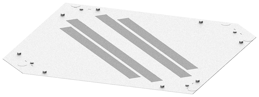 SIEMENS - Tetto per scomparto dangolo, IP40 P: 600mm 8PQ23066BA10