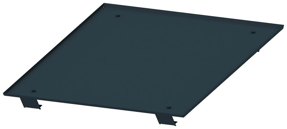 SIEMENS - Piastra del tetto rialzata IPX1 per scomparto dangolo, P: 600mm 8PQ23068BA04