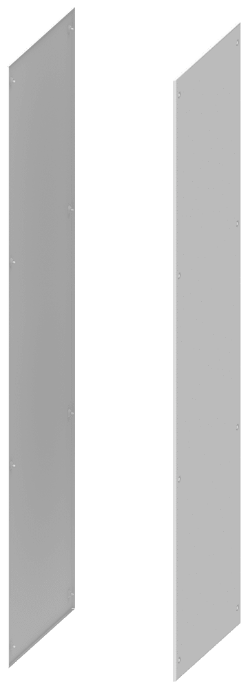 SIEMENS - Parete laterale, A: 2000mm P: 600mm, 1 set=2 pezzi