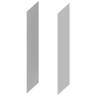 SIEMENS - Parete laterale, A: 2000mm P: 800mm, 1 set=2 pezzi 8PQ25208BA02