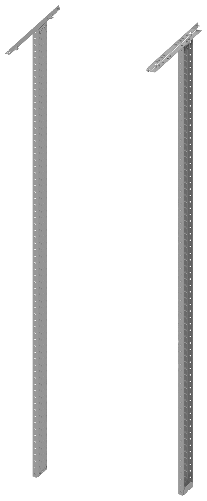 SIEMENS - Montante laterale interno sbarre collettrici principali in alto, A: 1600 mm, P: 600 mm 8PQ30000BA01