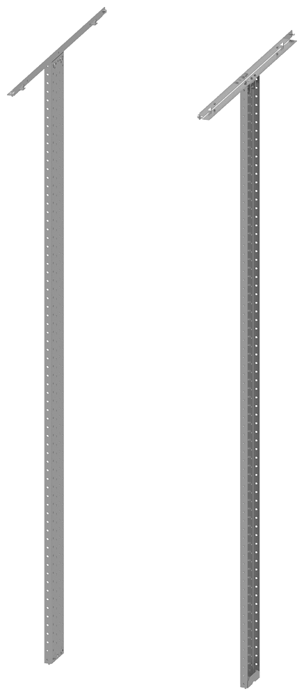 SIEMENS - Montante laterale interno sbarre collettrici principali in alto, A: 1600 mm, P: 800 mm 8PQ30000BA02