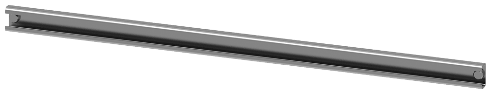 SIEMENS - Staffa di ammaraggio cavi, profilo C30x15mm, La: 600mm, 1 confezione=5 pezzi 8PQ30000BA42