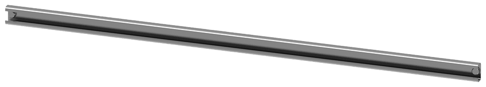 SIEMENS - Staffa di ammaraggio cavi, profilo C30x15mm, La: 800mm, 1 confezione=5 pezzi 8PQ30000BA43