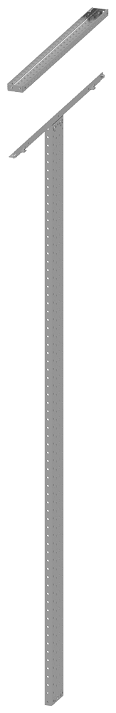 SIEMENS - Montante intermedio interno per sbarre collettrici principali in alto, A: 1600 mm, P: 800 mm 8PQ30001BA34