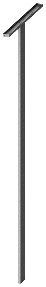 SIEMENS - Montante intermedio interno, A: 1800 mm, P: 800 mm