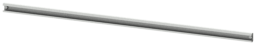 SIEMENS - Staffa per ammaraggio cavi, profilo C30, La: 850mm, 1 confezione = 5 pezzi 8PQ30002BA35