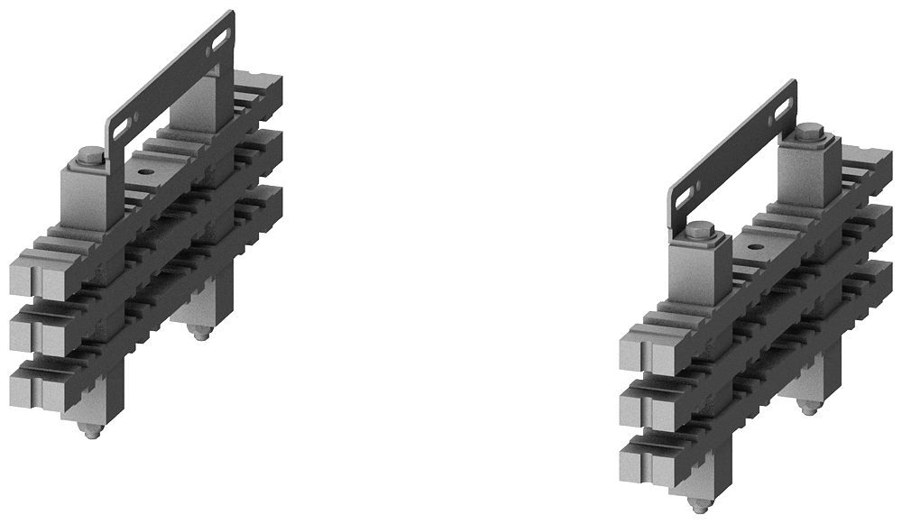 SIEMENS - Supporto porta-sbarre fino a 3200A, 1 set=2 pezzi 8PQ40000BA04