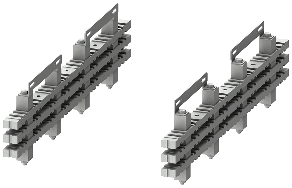 SIEMENS - Supporto porta-sbarre fino a 4000A, 1 set=2 pezzi 8PQ40000BA60