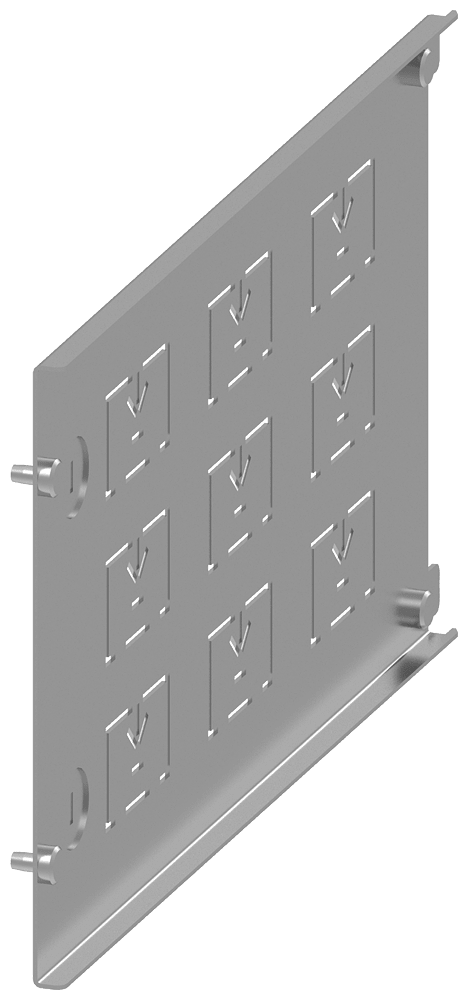 SIEMENS - Segregazione laterale fino a 250A, A: 250mm 8PQ50002BA32