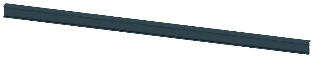 SIEMENS - Striscia identificativa per frazione di scomparto per targhette inseribili A: 17 mm, La: 600mm 8PQ50003BA43