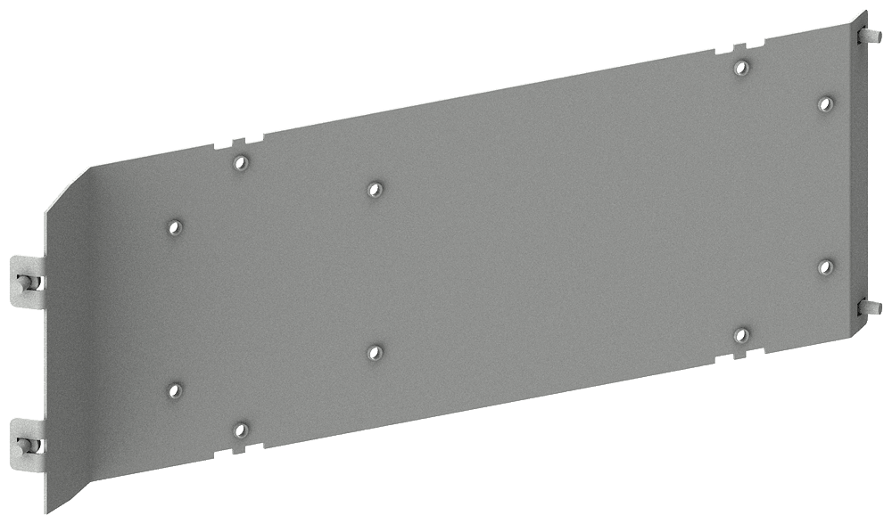 SIEMENS - Segregazione collegamento sbarra collettrice verticale posteriore, A: 150mm La: 600mm 8PQ50003BA52