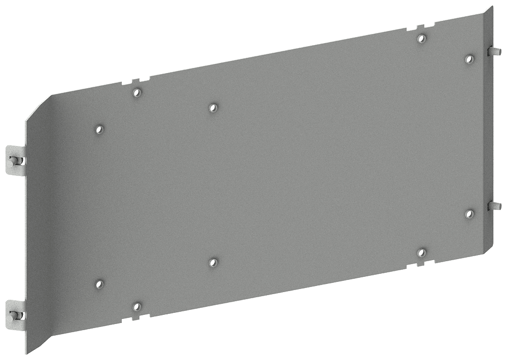 SIEMENS - Segregazione collegamento sbarra collettrice verticale posteriore, A: 200mm La: 600mm 8PQ50003BA53