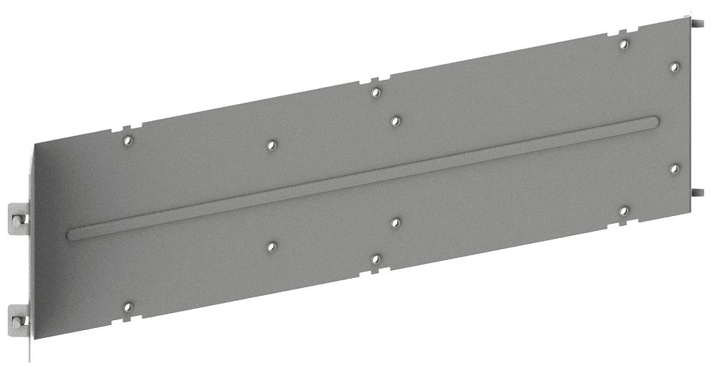 SIEMENS - Segregazione collegamento sbarra collettrice verticale posteriore, A: 150mm La: 800mm 8PQ50003BA57