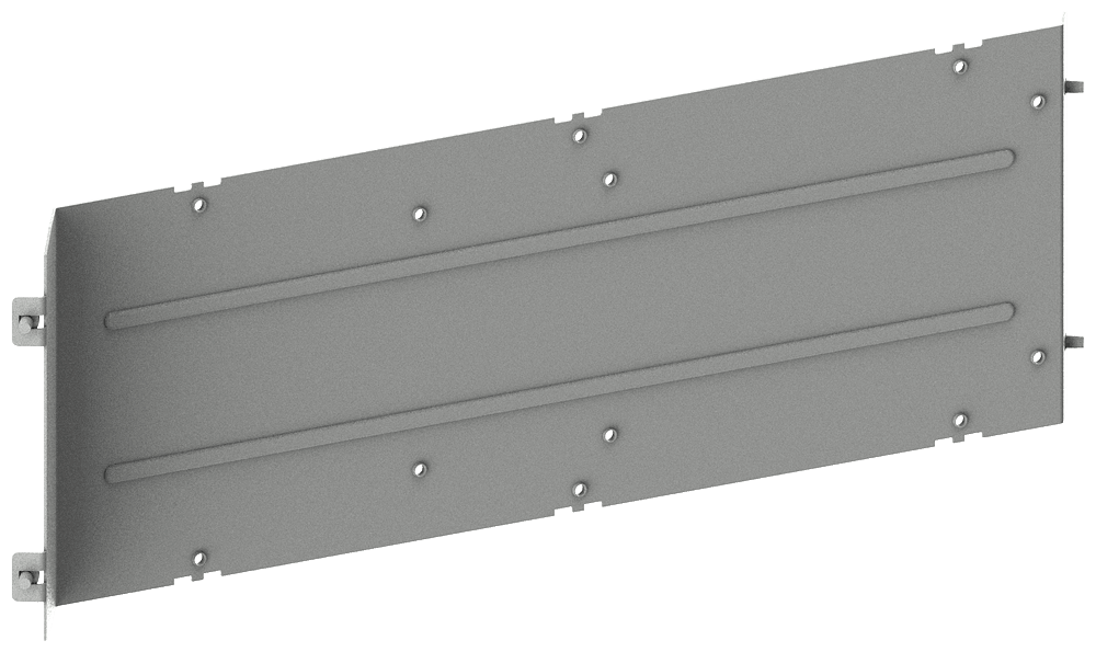 SIEMENS - Segregazione collegamento sbarra collettrice verticale posteriore, A: 200mm La: 800mm 8PQ50003BA58