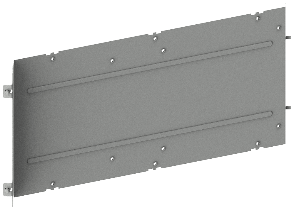 SIEMENS - Segregazione collegamento sbarra collettrice verticale posteriore, A: 250mm La: 800mm 8PQ50003BA60