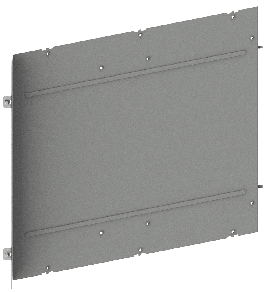 SIEMENS - Segregazione collegamento sbarra collettrice verticale posteriore, A: 450mm La: 800mm 8PQ50004BA08