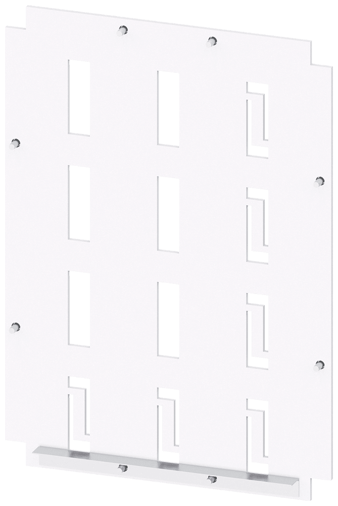 SIEMENS - Copertura collegamento posteriore, 3VA15 (1000A), 3VA25 (1000A) - 3VA26 (1250A) 8PQ50005BA82