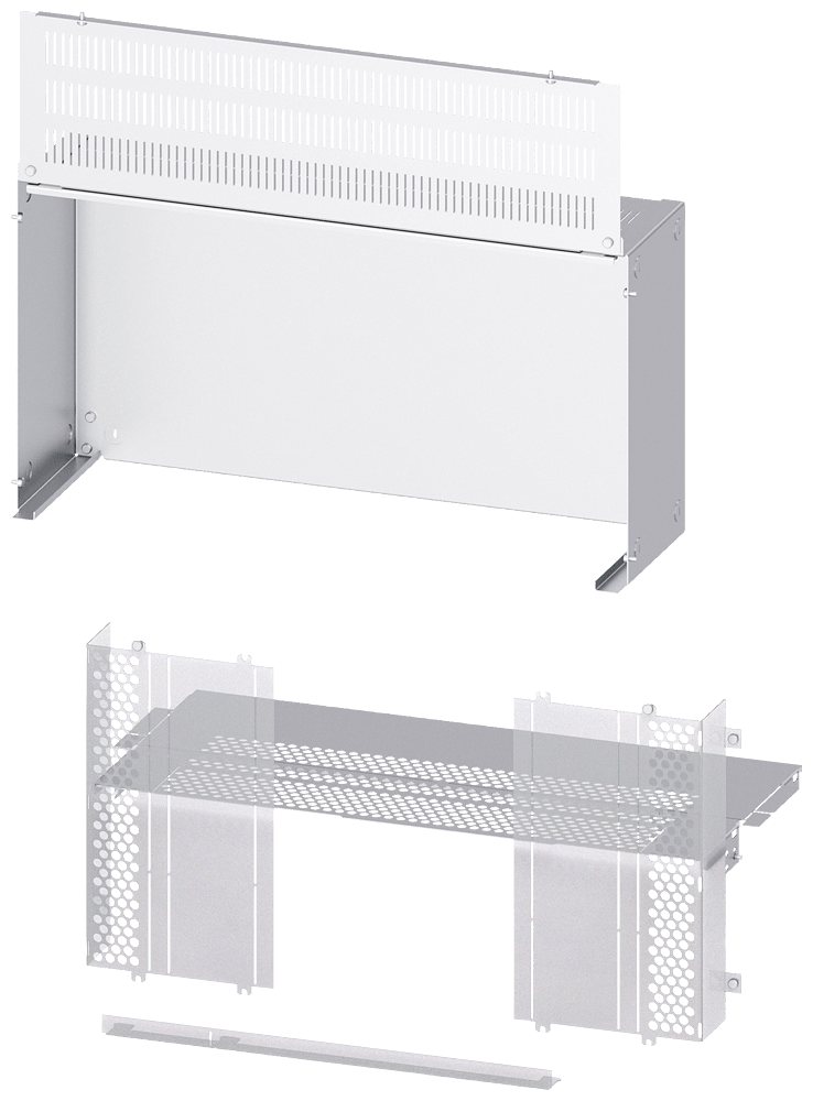 SIEMENS - Segregazione 3WA (800 V) grandezza costruttiva 2, sbarra collettrice principale in alto La: 800mm P: 600mm 8PQ50006BA34