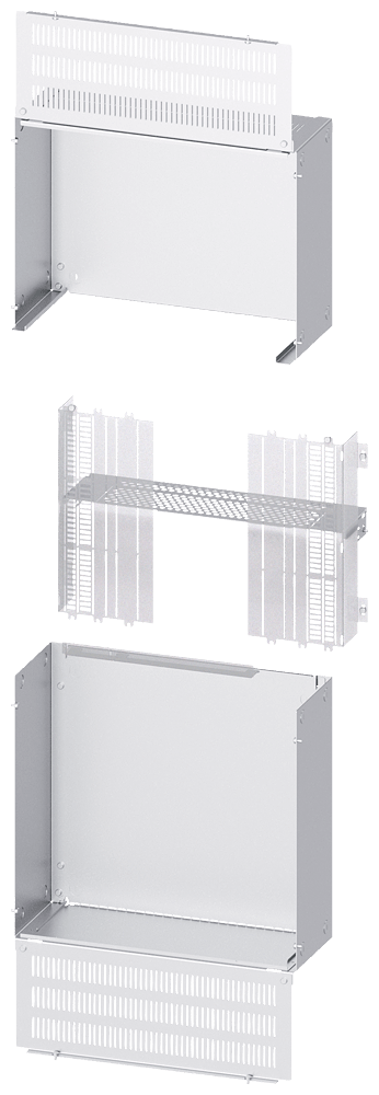 SIEMENS - Segregazione scomparto di accoppiamento (800 V) 3WA grand. costr. 1, La: 600 mm P: 400mm 8PQ50006BA36