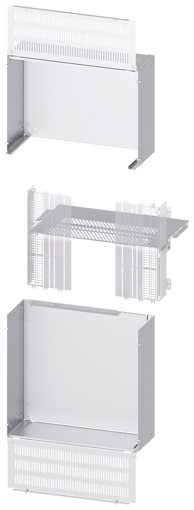 SIEMENS - Segregazione scomparto di accoppiamento (800 V) 3WA grand. costr. 1, La: 600 mm P: 600mm