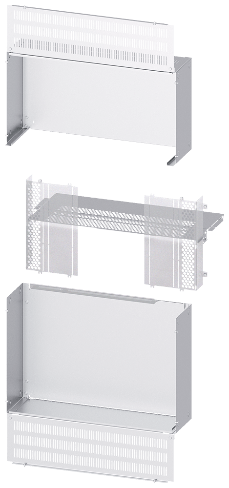 SIEMENS - Segregazione scomparto di accoppiamento (800 V) 3WA grand. costr. 2, La: 800 mm P: 600mm