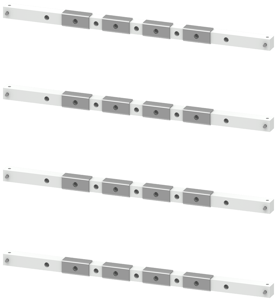 SIEMENS - Supporto in Durostone, 3WA GC I, La: 600mm, 1 set = 4 pezzi 8PQ60004BA35
