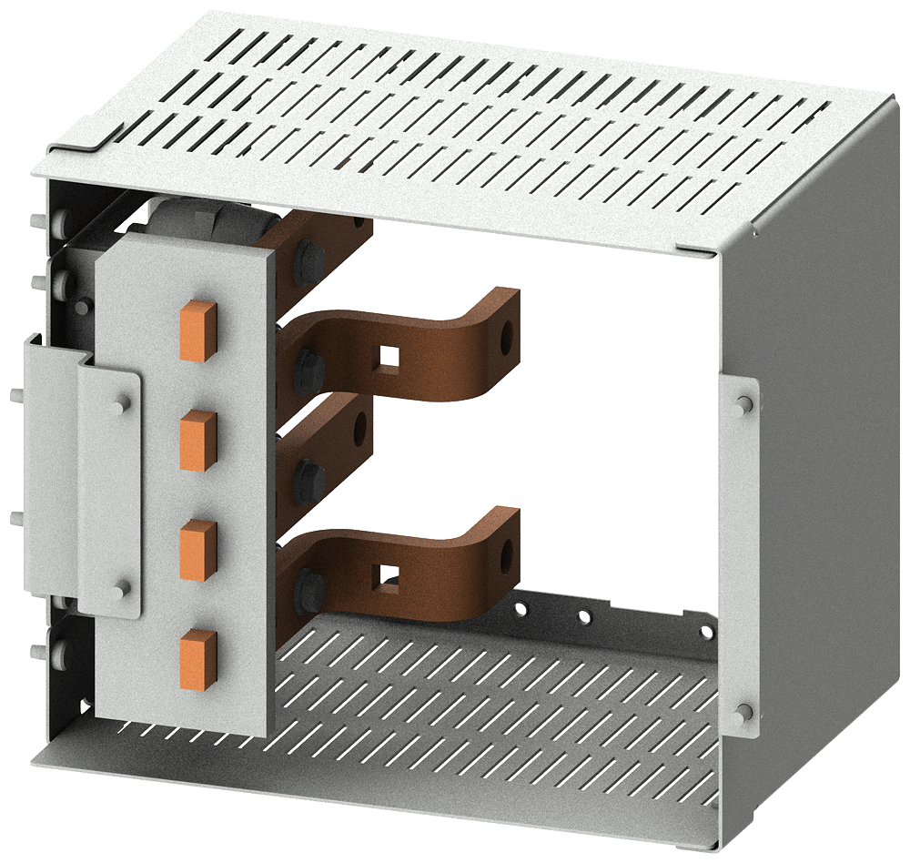 SIEMENS - Collegamento cavi posteriore interruttore 3VL4 fino a 400A a 4 poli A: 250mm 8PQ60005BA20