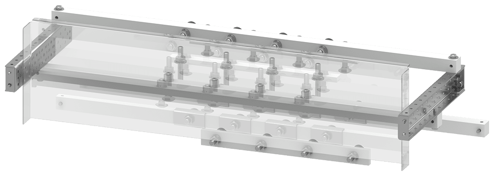 SIEMENS - Collegamento cavi 3WA GC I, esecuzione fissa ed esecuzione estraibile, La: 800mm per copertura