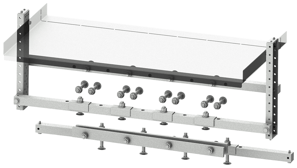 SIEMENS - Collegamento cavi 3WA GC II, esecuzione fissa ed esecuzione estraibile, La: 800mm 8PQ60005BA77