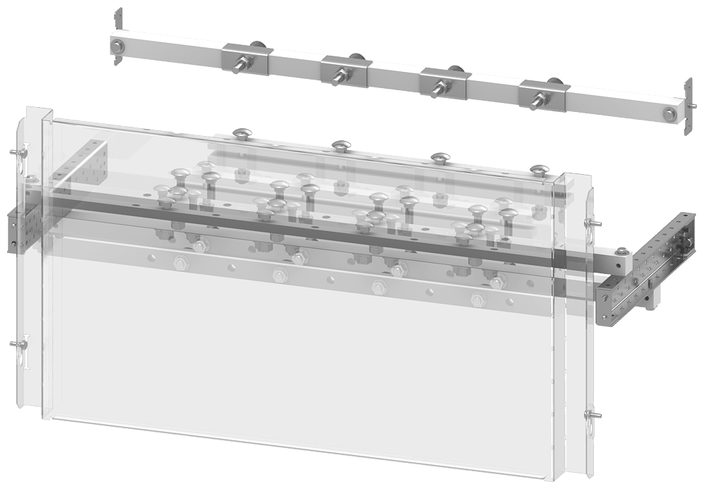SIEMENS - Collegamento cavi 3WA GC II, a 3/4 poli, esecuzione fissa ed esecuzione estraibile 8PQ60005BA83