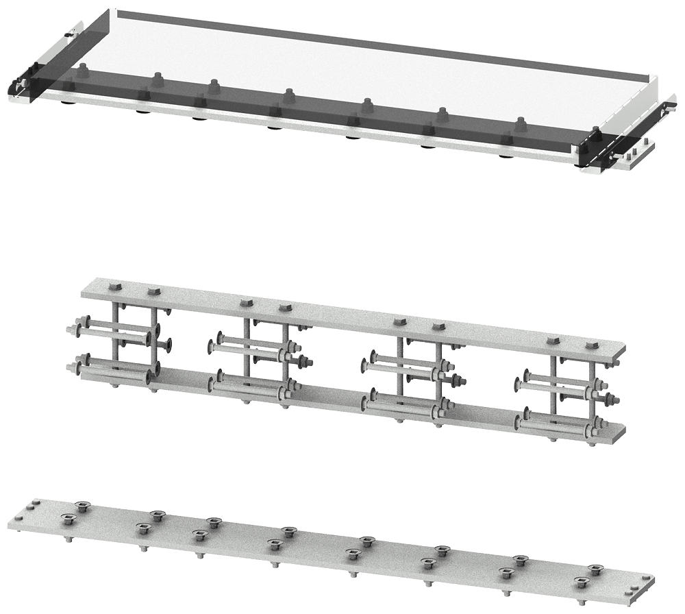 SIEMENS - Collegamento cavi 3WL GC III (6.300 A), a 3/4 poli, esecuzione estraibile, La: 1000mm 8PQ60005BA86